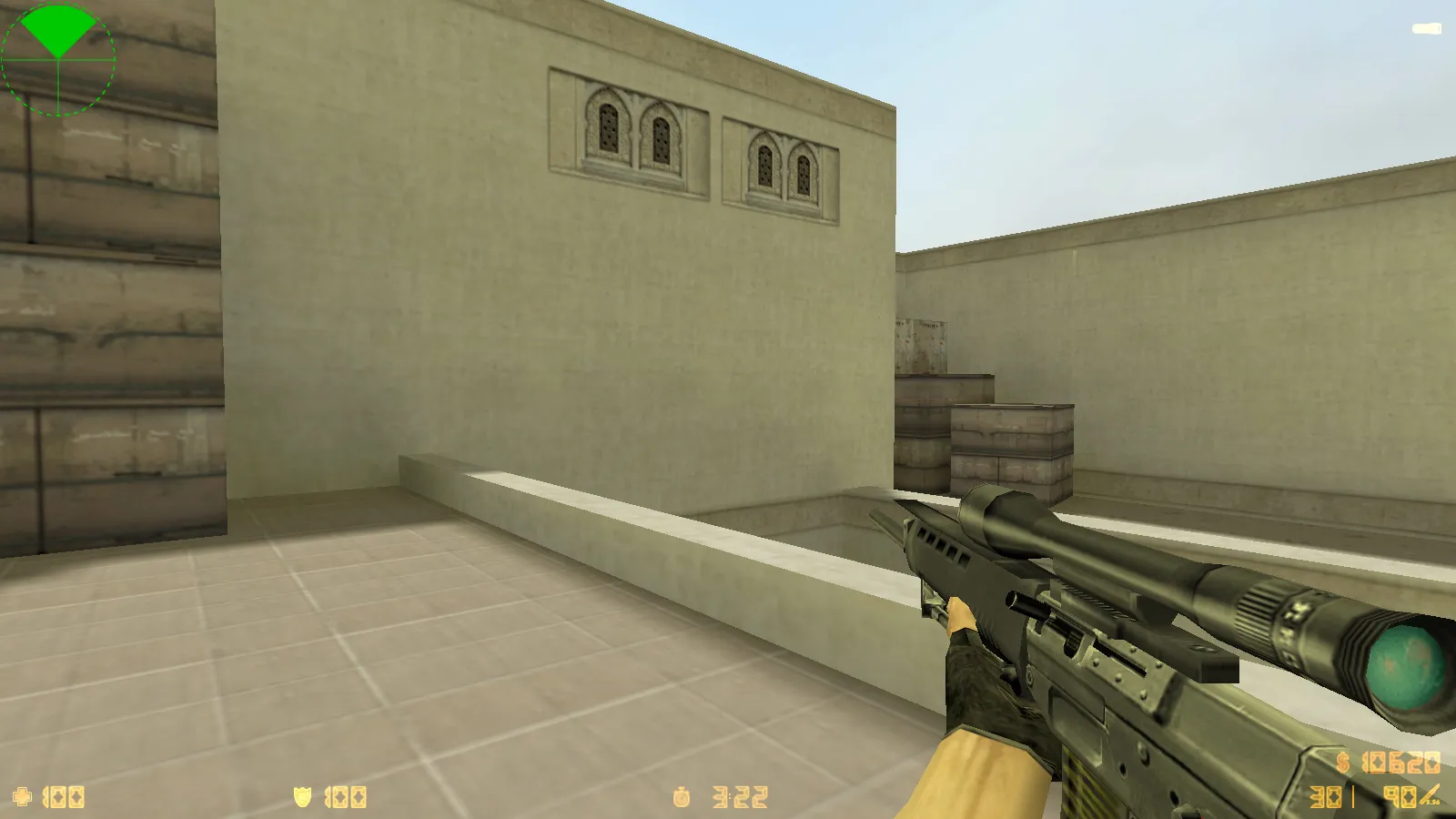 Скриншот  CS 1.6 Enhanced: скины и графика, темное меню, улучшенные v_/p_/w_ модели, оптимизированный конфиг