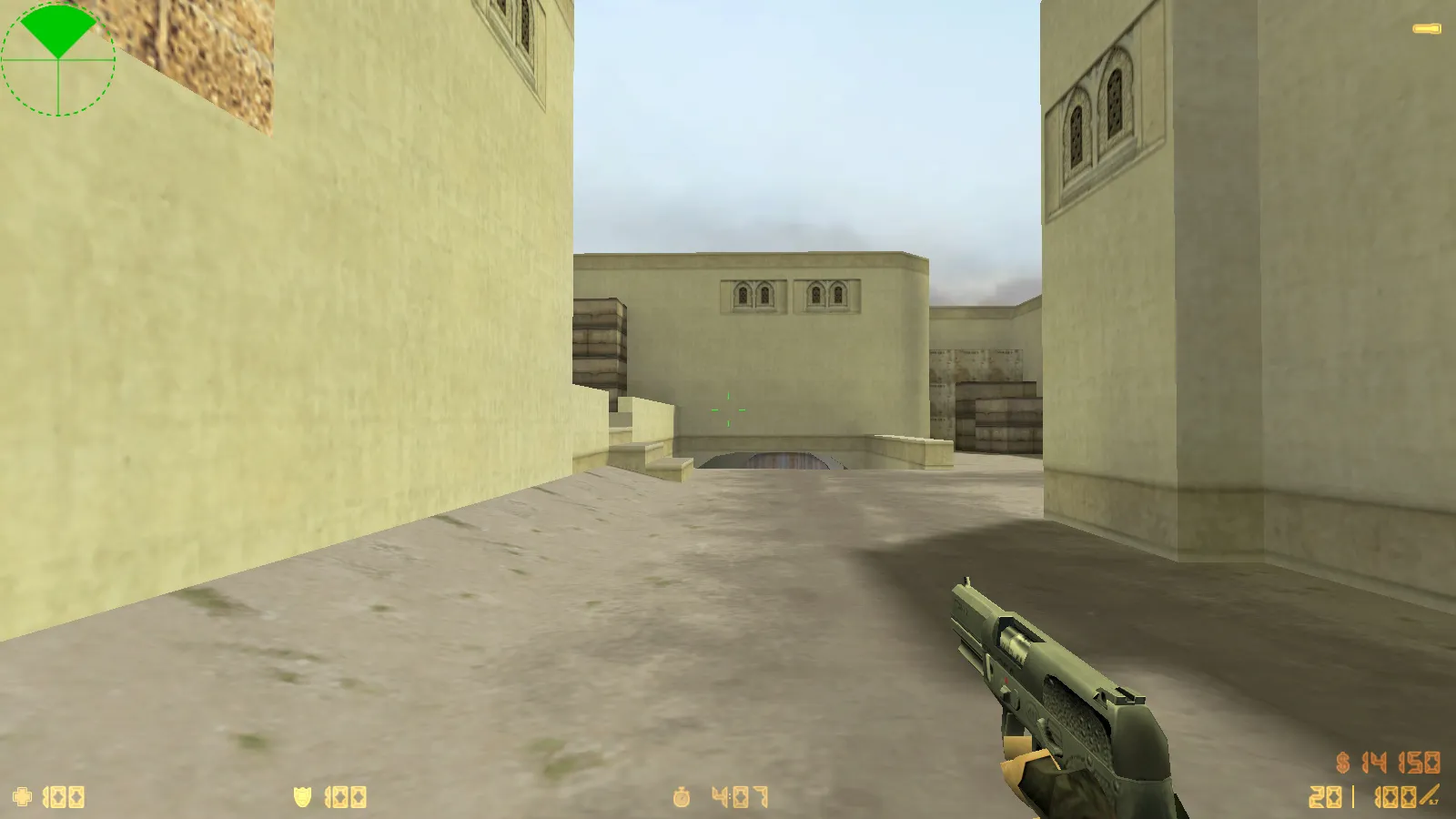 Скриншот  CS 1.6 Enhanced: скины и графика, темное меню, улучшенные v_/p_/w_ модели, оптимизированный конфиг