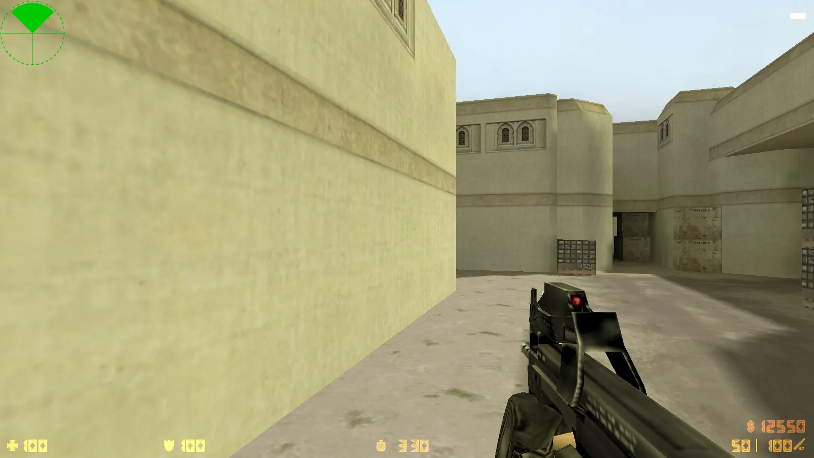 Скриншот  CS 1.6 Enhanced: скины и графика, темное меню, улучшенные v_/p_/w_ модели, оптимизированный конфиг