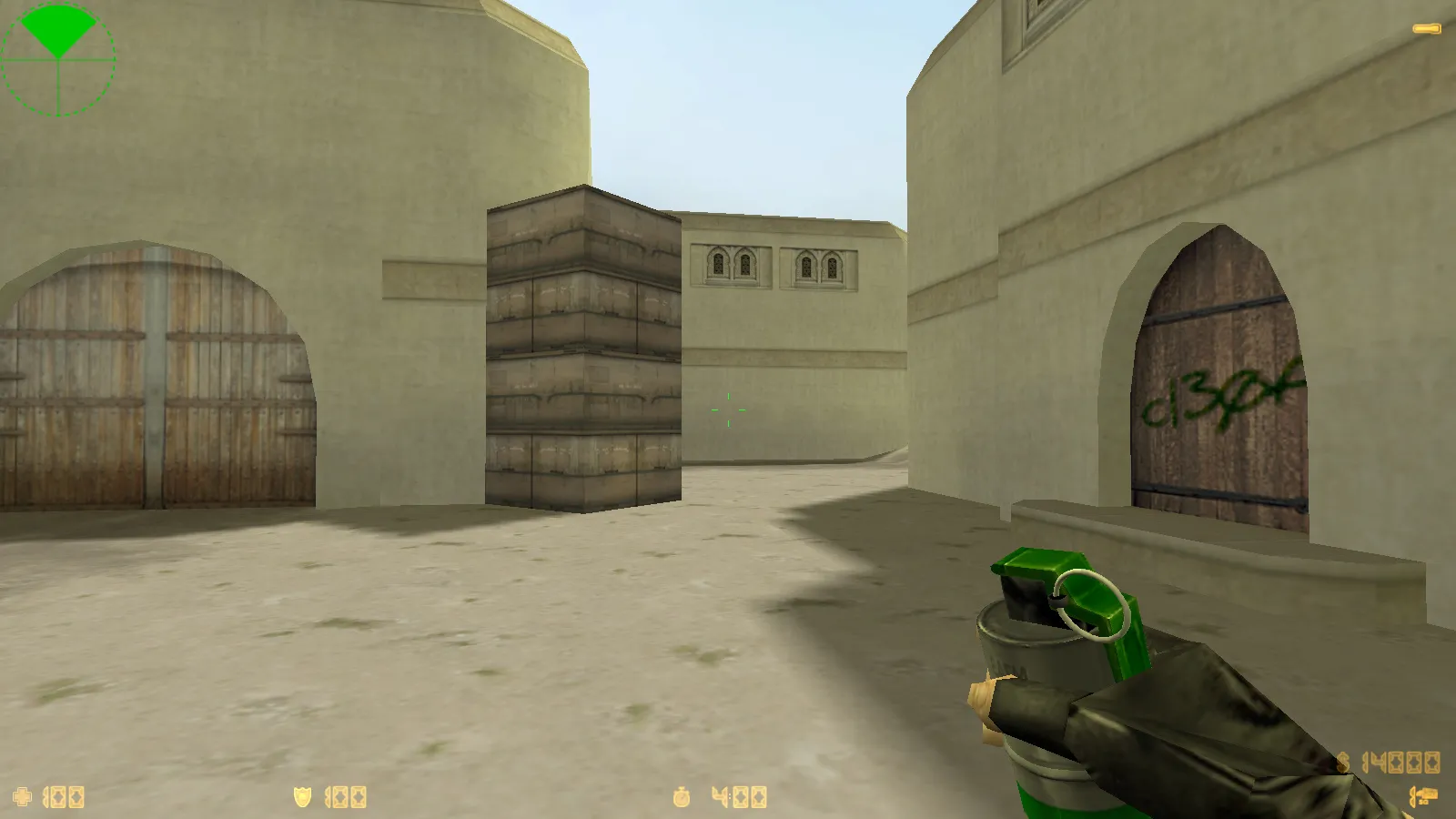 Скриншот  CS 1.6 Enhanced: скины и графика, темное меню, улучшенные v_/p_/w_ модели, оптимизированный конфиг