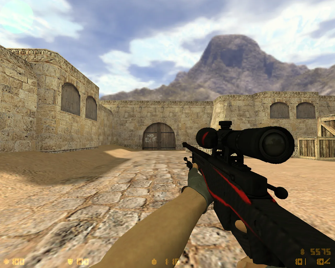 Скриншот CS 1.6 от Енота: блогерская сборка с оптимизированным конфигом, звуками, радарами и скинами оружия v_/p_/w_