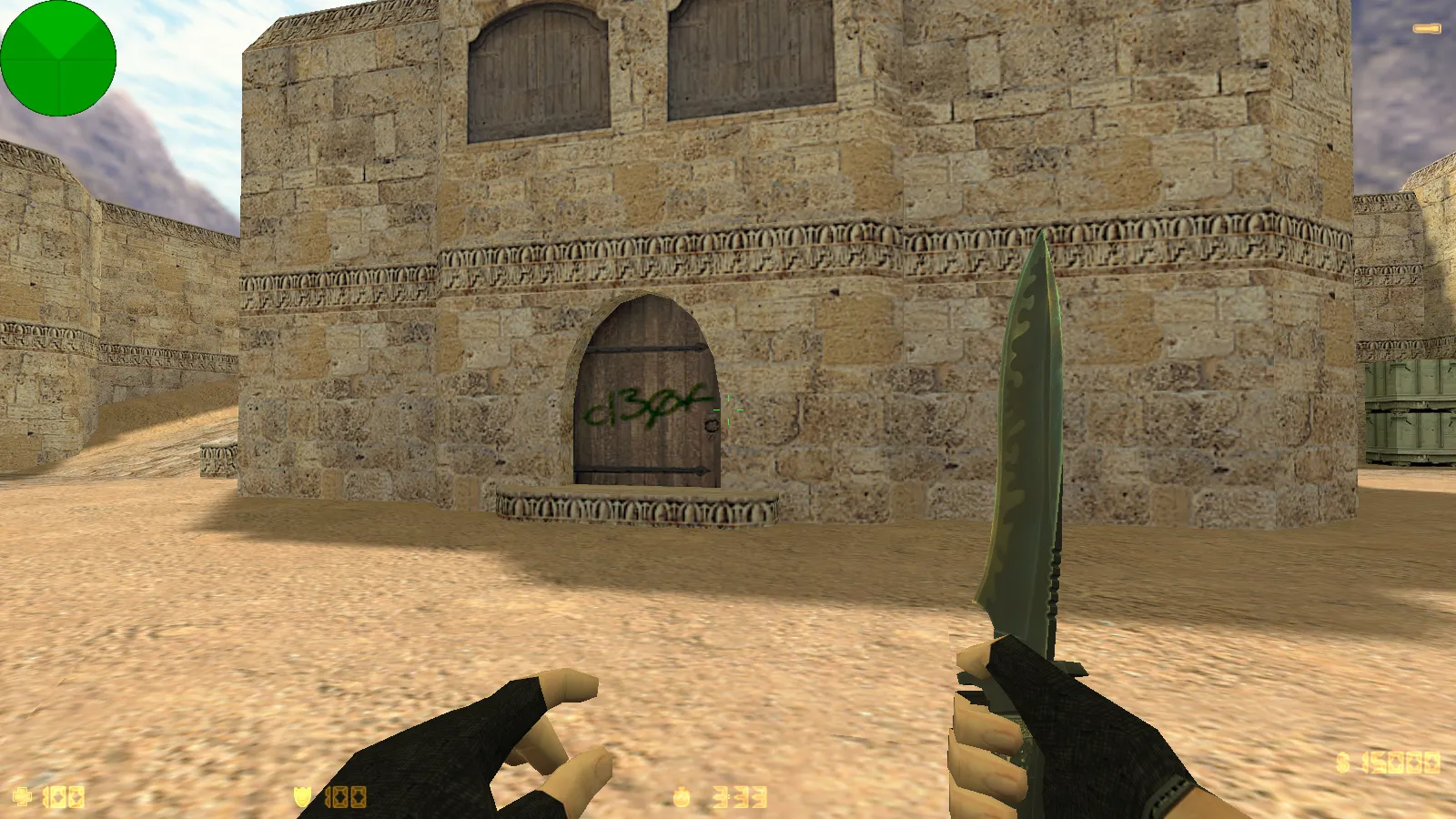 Скриншот CS 1.6 ESC-Gaming: сборка с 6 апгрейдами, улучшенные текстуры оружия v_/p_/w_, скины CT/T и оптимизированный config.cfg