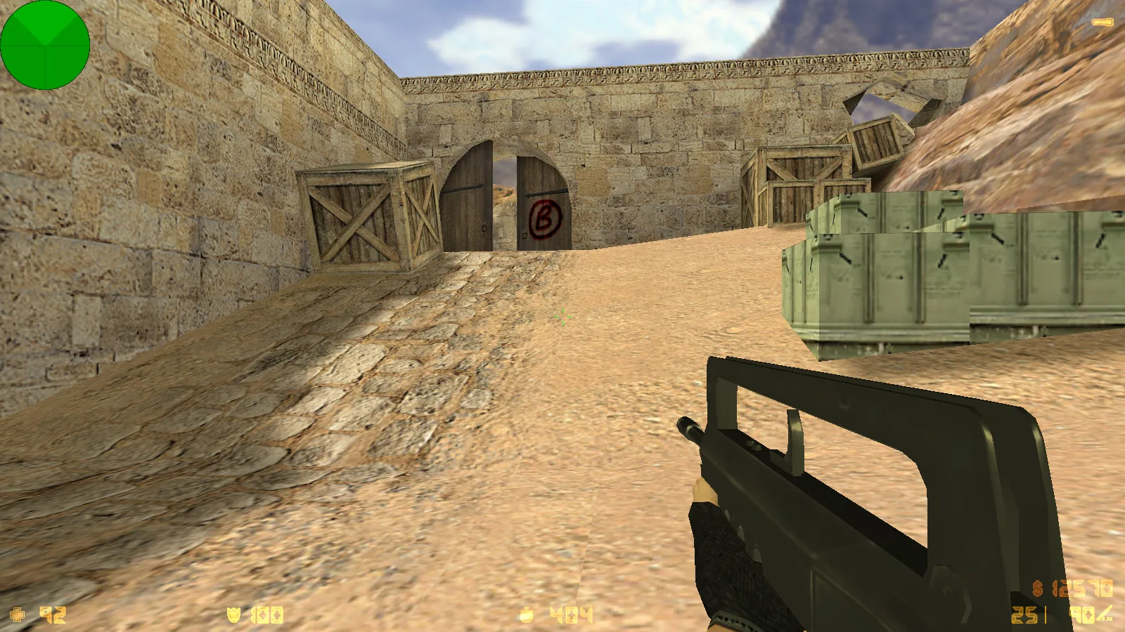 Скриншот  CS 1.6 ESC-Gaming: сборка с 6 апгрейдами, улучшенные текстуры оружия v_/p_/w_, скины CT/T и оптимизированный config.cfg