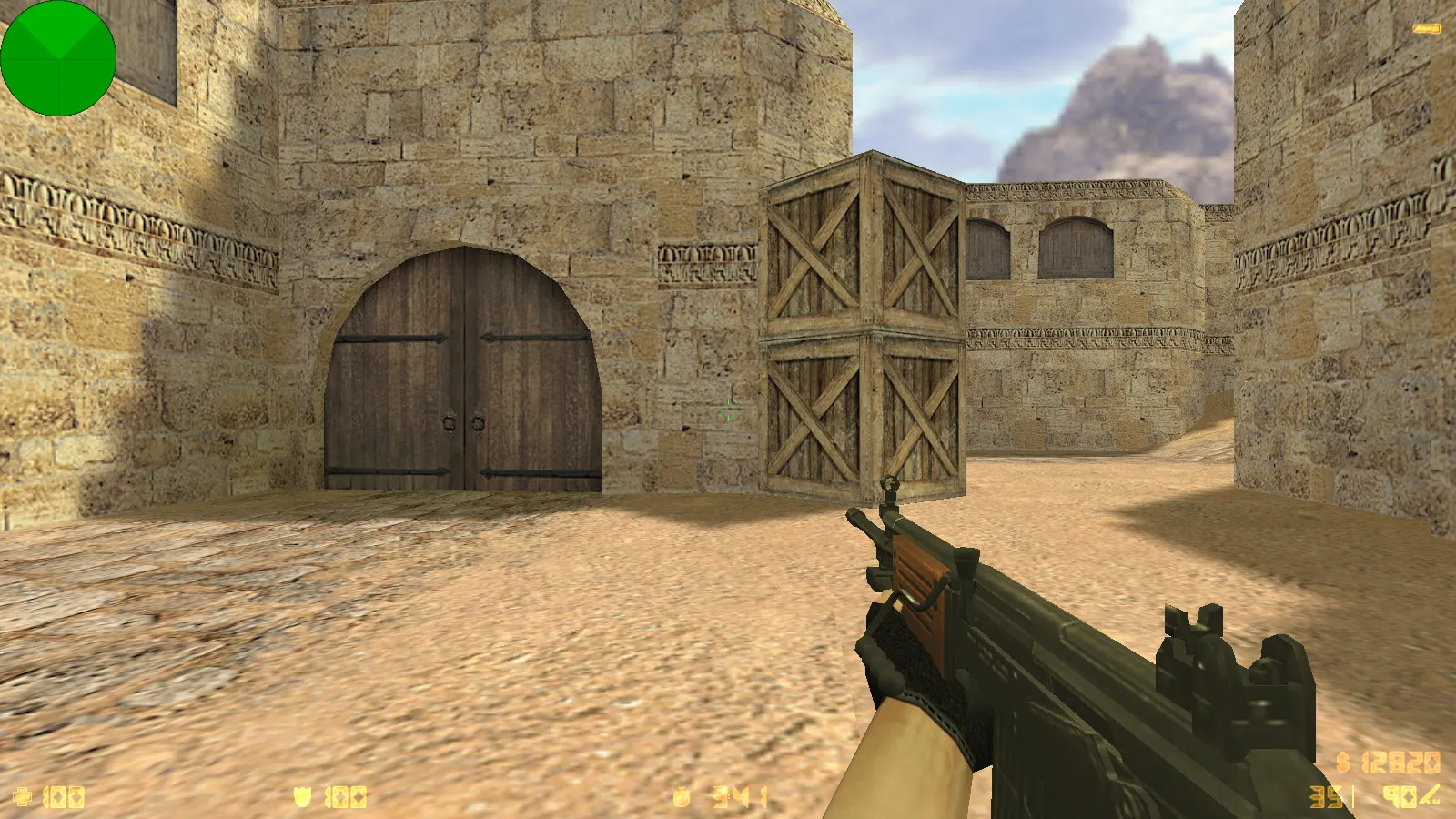 Скриншот  CS 1.6 ESC-Gaming: сборка с 6 апгрейдами, улучшенные текстуры оружия v_/p_/w_, скины CT/T и оптимизированный config.cfg