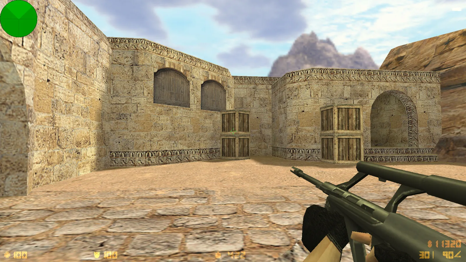 Скриншот  CS 1.6 ESC-Gaming: сборка с 6 апгрейдами, улучшенные текстуры оружия v_/p_/w_, скины CT/T и оптимизированный config.cfg