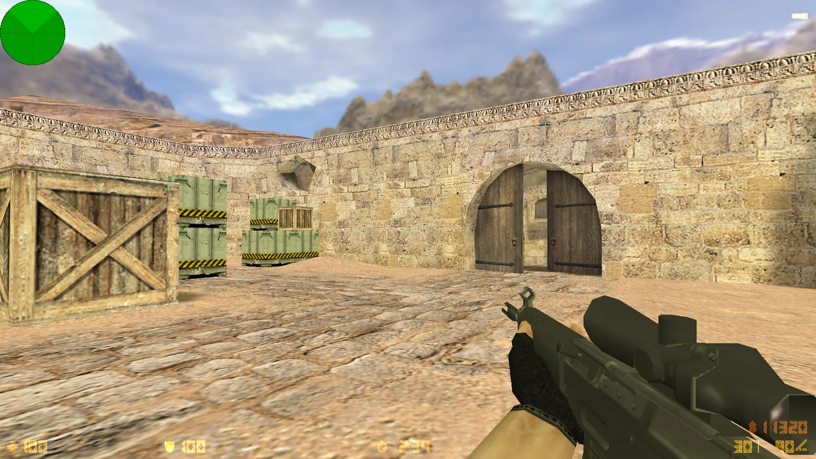 Скриншот  CS 1.6 ESC-Gaming: сборка с 6 апгрейдами, улучшенные текстуры оружия v_/p_/w_, скины CT/T и оптимизированный config.cfg