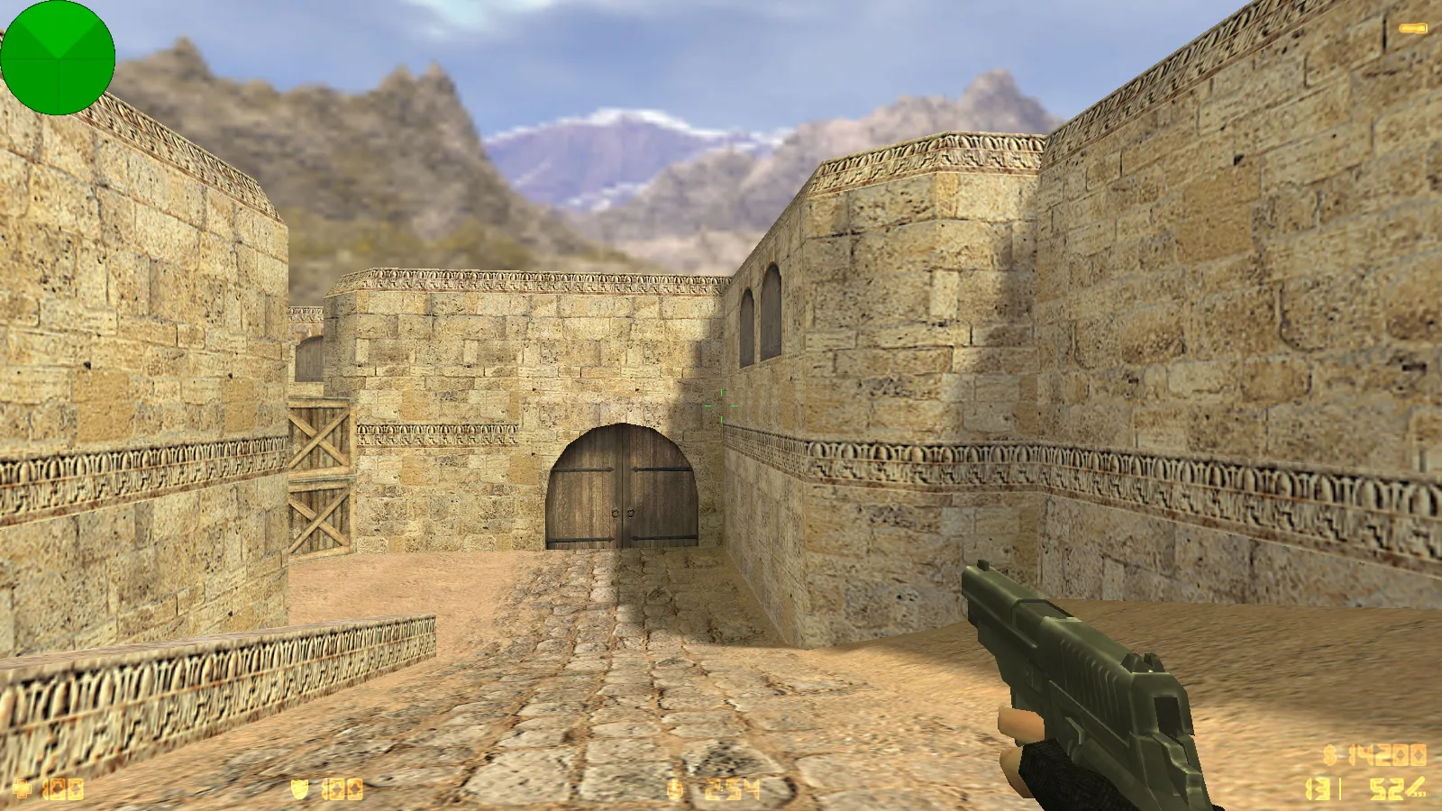 Скриншот  CS 1.6 ESC-Gaming: сборка с 6 апгрейдами, улучшенные текстуры оружия v_/p_/w_, скины CT/T и оптимизированный config.cfg