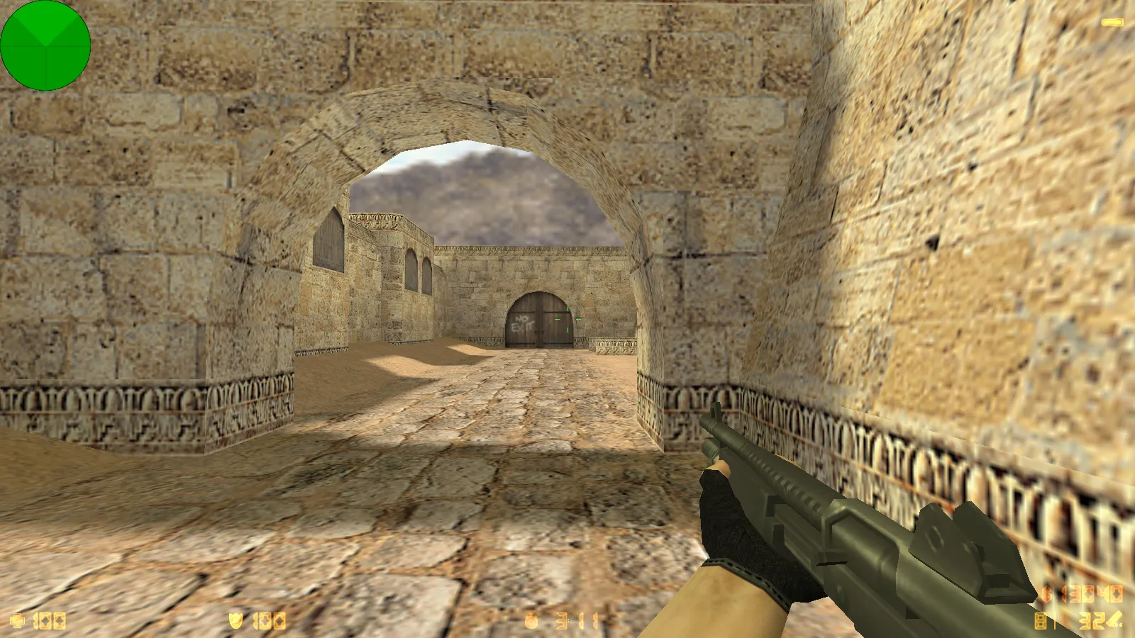 Скриншот  CS 1.6 ESC-Gaming: сборка с 6 апгрейдами, улучшенные текстуры оружия v_/p_/w_, скины CT/T и оптимизированный config.cfg