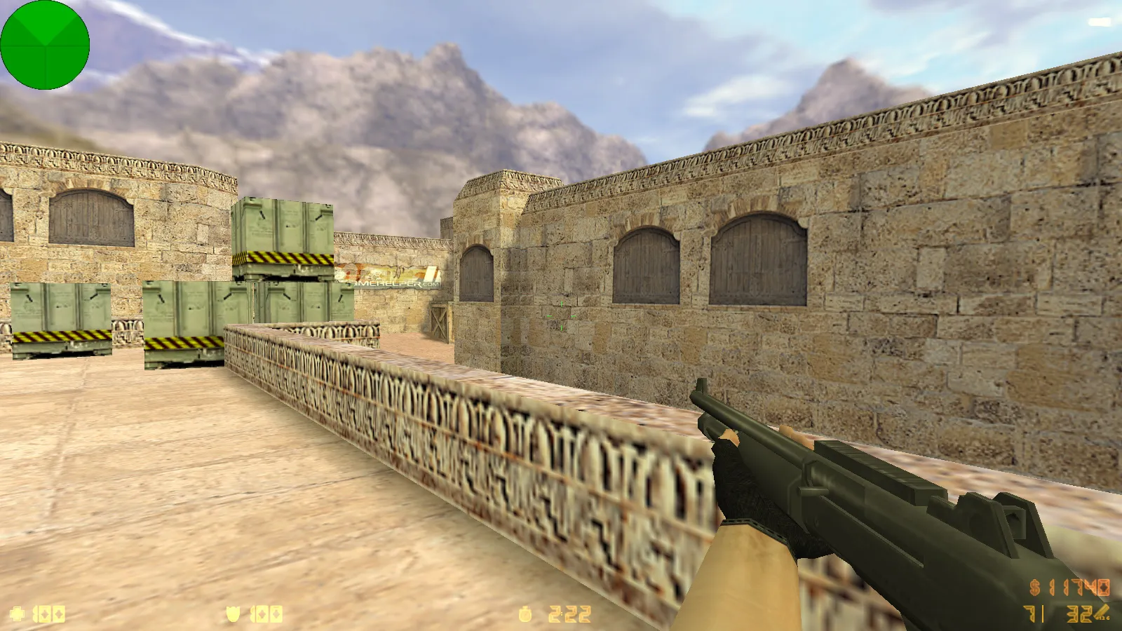 Скриншот  CS 1.6 ESC-Gaming: сборка с 6 апгрейдами, улучшенные текстуры оружия v_/p_/w_, скины CT/T и оптимизированный config.cfg