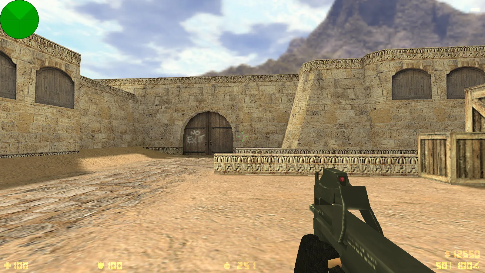 Скриншот  CS 1.6 ESC-Gaming: сборка с 6 апгрейдами, улучшенные текстуры оружия v_/p_/w_, скины CT/T и оптимизированный config.cfg