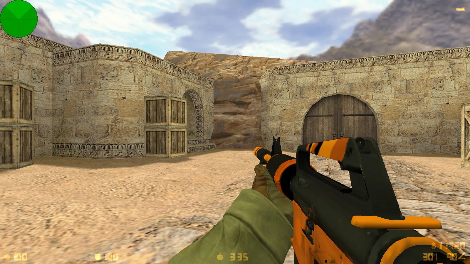 Скриншот CS 1.6 от Evgentor: сборка с 6 нововведениями, темным меню, скинами, музыкой и оптимизированным конфигом