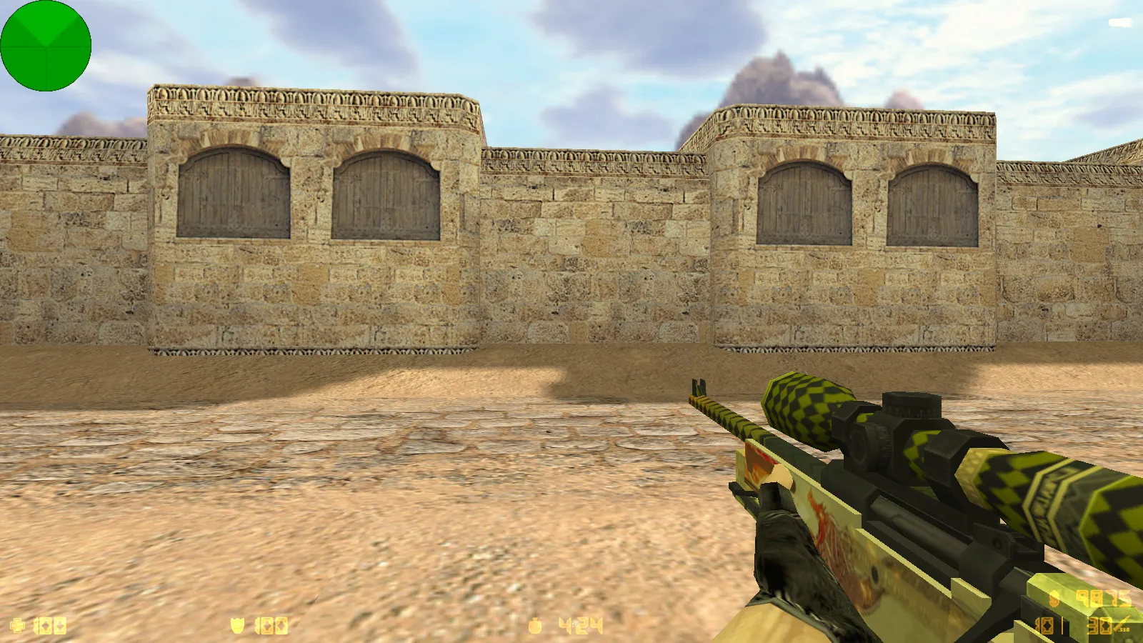 Скриншот  CS 1.6 от Evgentor: сборка с 6 нововведениями, темным меню, скинами, музыкой и оптимизированным конфигом