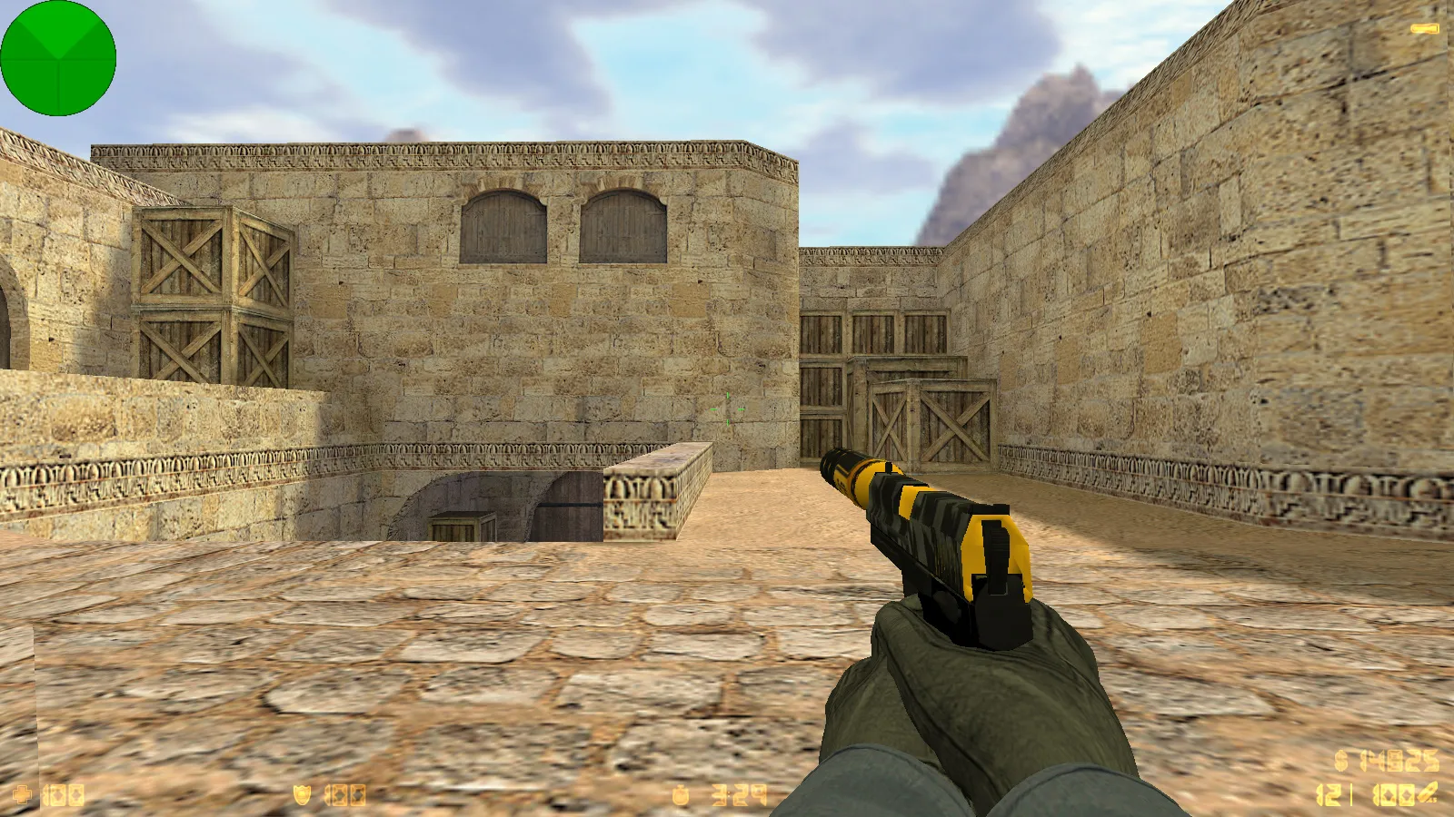 Скриншот  CS 1.6 от Evgentor: сборка с 6 нововведениями, темным меню, скинами, музыкой и оптимизированным конфигом