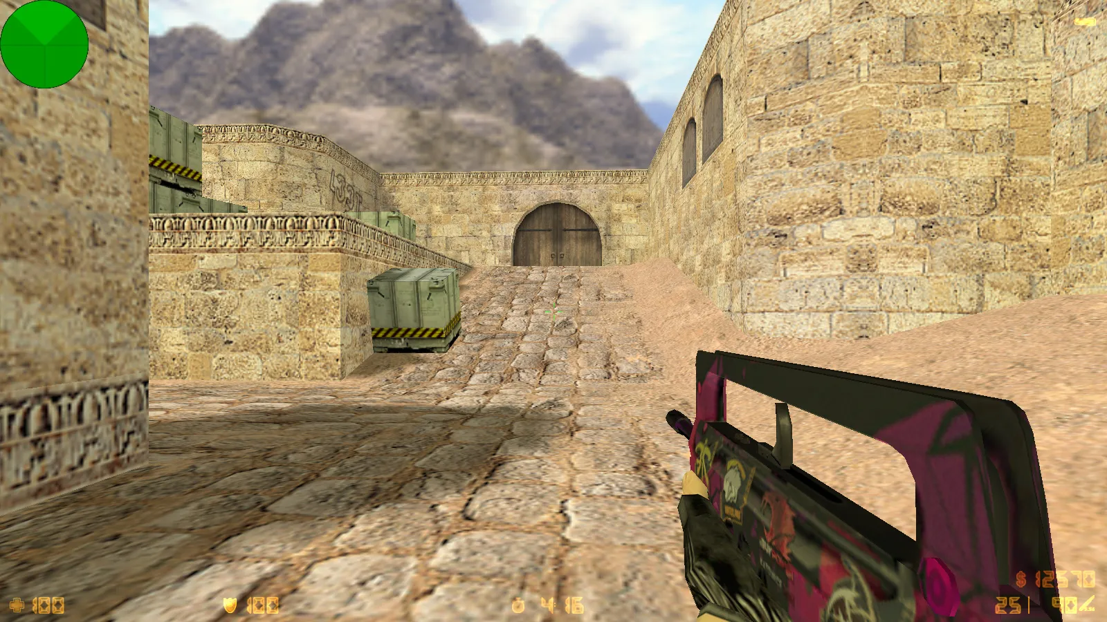 Скриншот  CS 1.6 от Evgentor: сборка с 6 нововведениями, темным меню, скинами, музыкой и оптимизированным конфигом