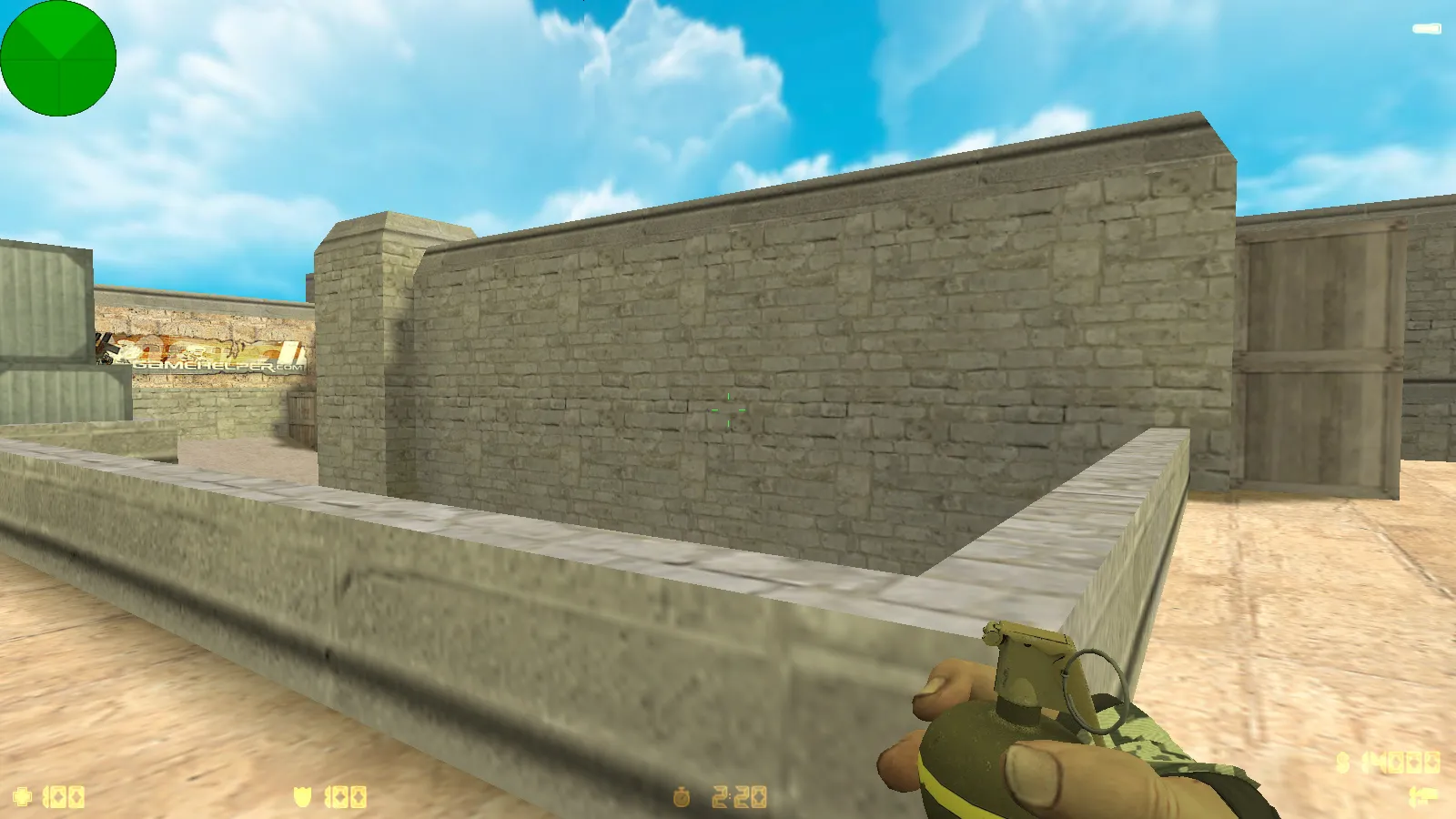 Скриншот  CS 1.6 Evolution: 28 скинов оружия, темное меню, пиксельные руки, обновленные звуки и оптимизированный конфиг