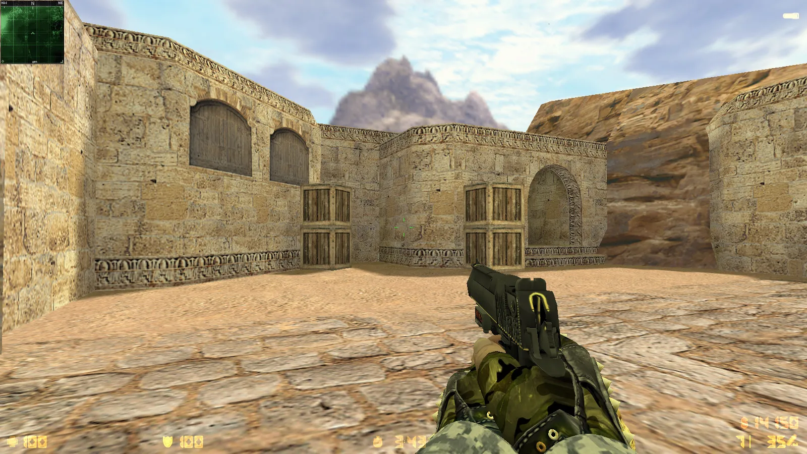 Скриншот  CS 1.6 Exclusive — сборка CS 1.6 с 10 модификациями, 30 скинами оружия, перчатками «Бладхаунд | Диверсант», звуками и оптимизированным конфигом