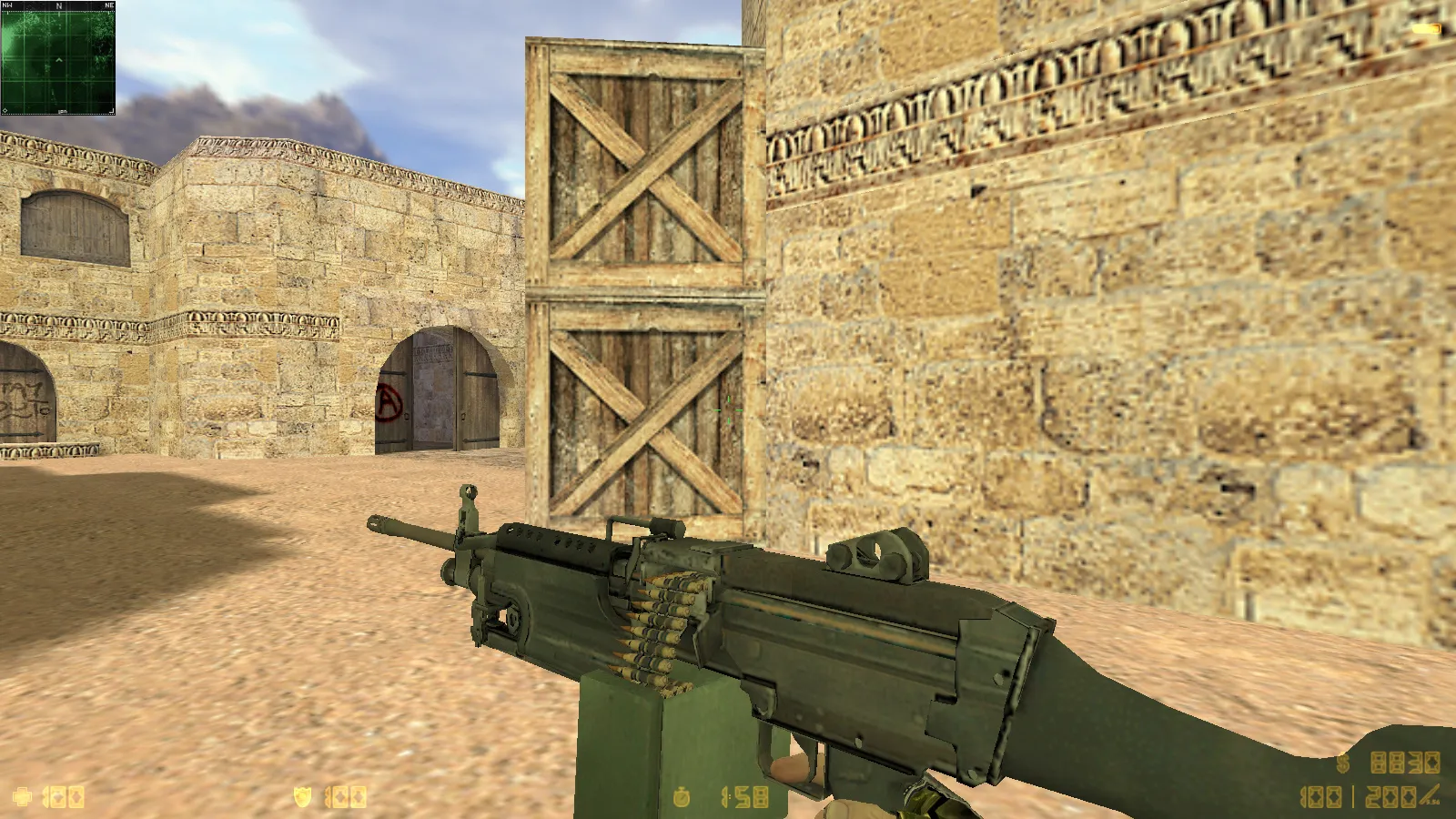 Скриншот  CS 1.6 Exclusive — сборка CS 1.6 с 10 модификациями, 30 скинами оружия, перчатками «Бладхаунд | Диверсант», звуками и оптимизированным конфигом