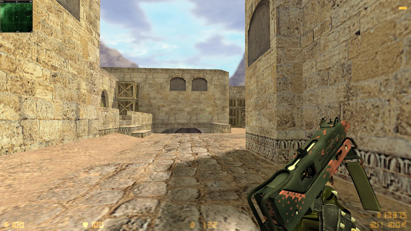 Скриншот  CS 1.6 Exclusive — сборка CS 1.6 с 10 модификациями, 30 скинами оружия, перчатками «Бладхаунд | Диверсант», звуками и оптимизированным конфигом