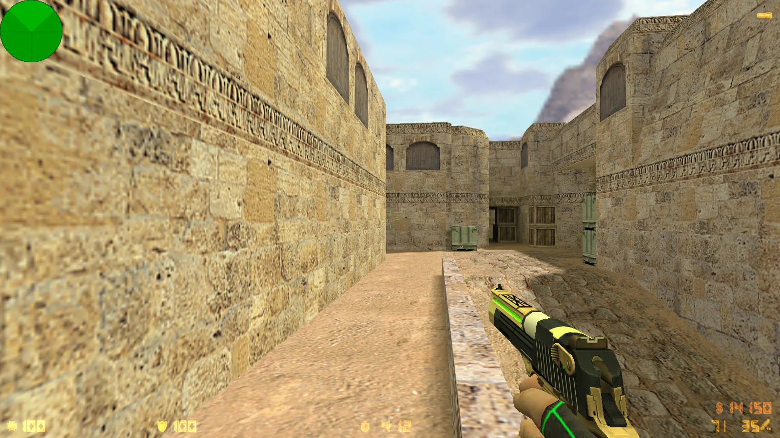 Скриншот  CS 1.6 Расширенная: 30 золотых моделей оружия, темная тема меню, оптимизированный config и стабильная работа на Windows