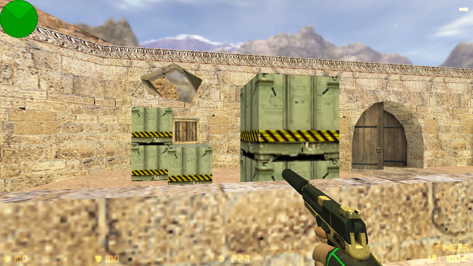 Скриншот  CS 1.6 Расширенная: 30 золотых моделей оружия, темная тема меню, оптимизированный config и стабильная работа на Windows