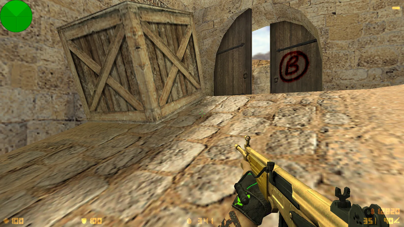 Скриншот  CS 1.6 Расширенная: 30 золотых моделей оружия, темная тема меню, оптимизированный config и стабильная работа на Windows