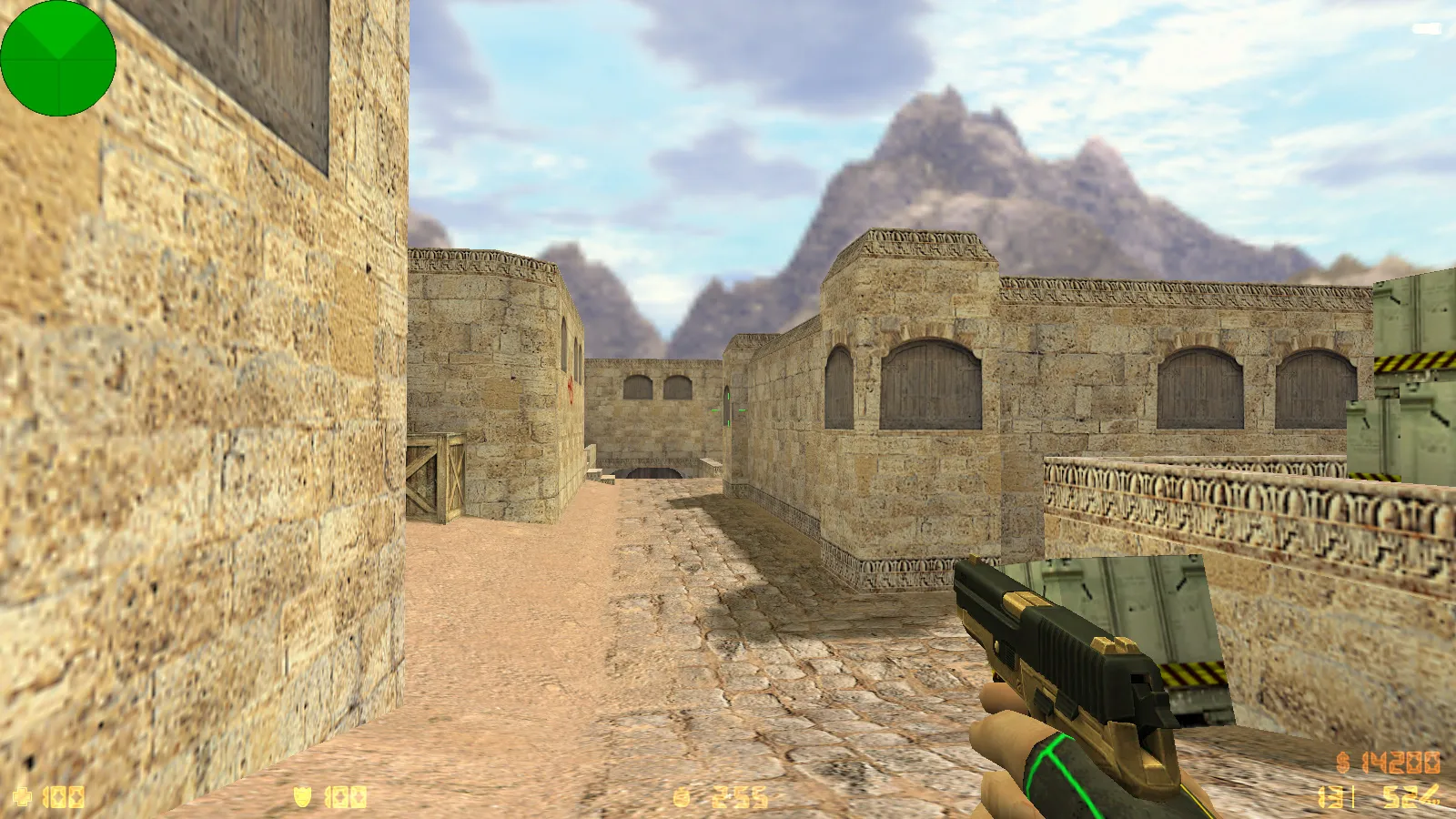 Скриншот  CS 1.6 Расширенная: 30 золотых моделей оружия, темная тема меню, оптимизированный config и стабильная работа на Windows