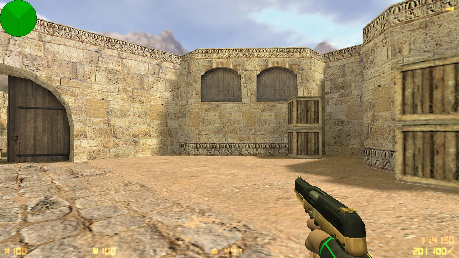 Скриншот  CS 1.6 Расширенная: 30 золотых моделей оружия, темная тема меню, оптимизированный config и стабильная работа на Windows