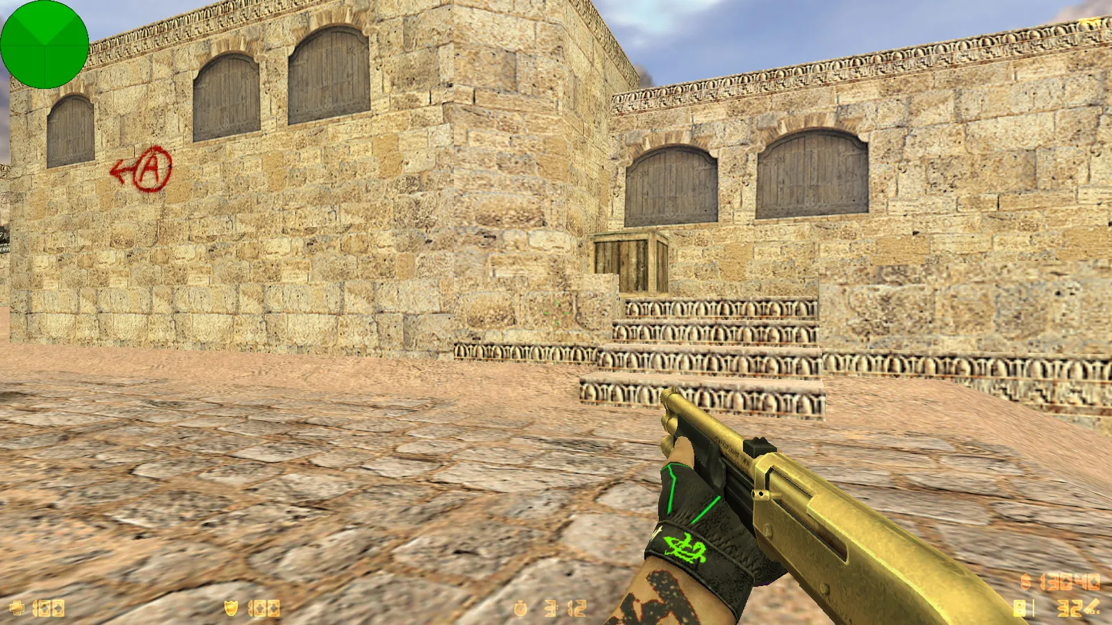 Скриншот  CS 1.6 Расширенная: 30 золотых моделей оружия, темная тема меню, оптимизированный config и стабильная работа на Windows