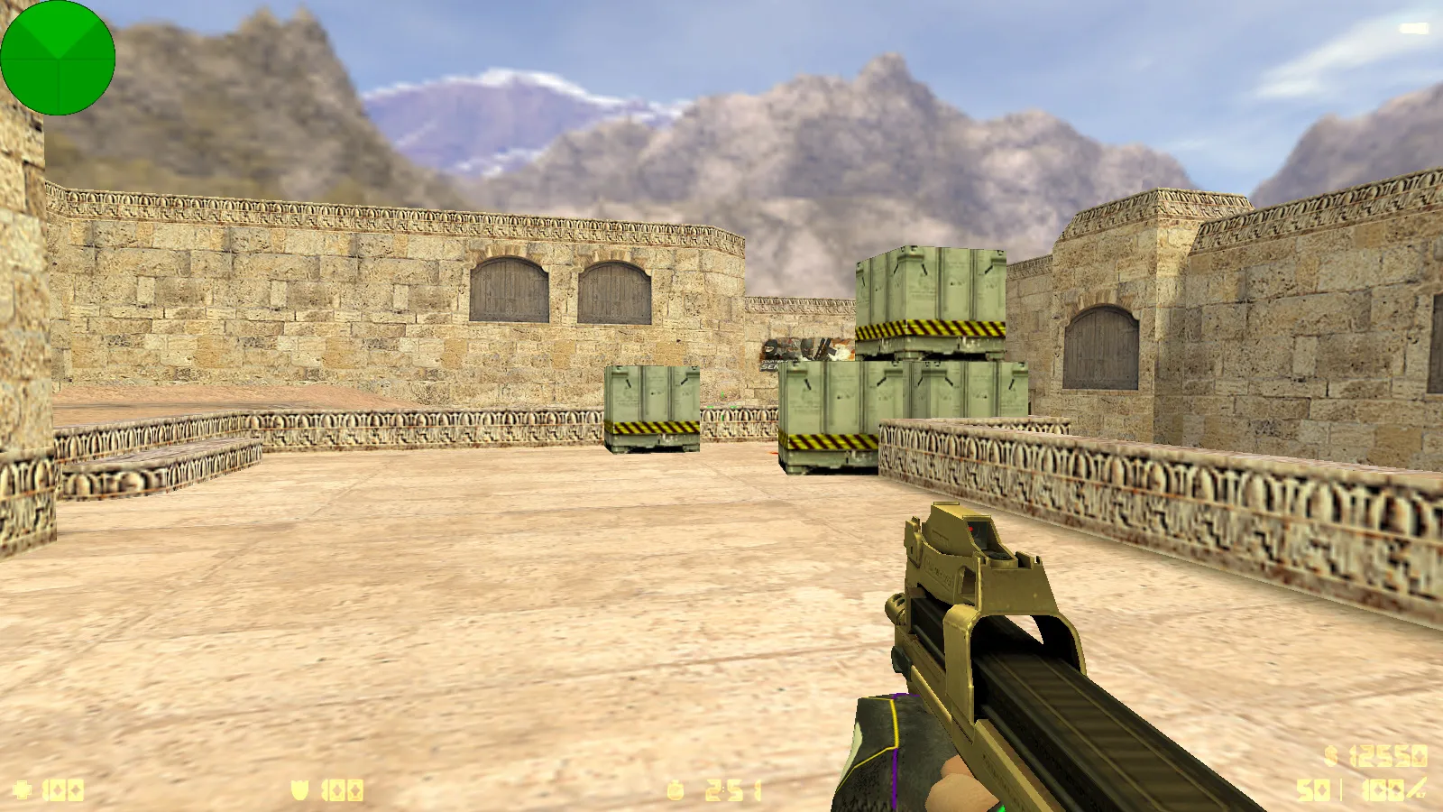 Скриншот  CS 1.6 Расширенная: 30 золотых моделей оружия, темная тема меню, оптимизированный config и стабильная работа на Windows