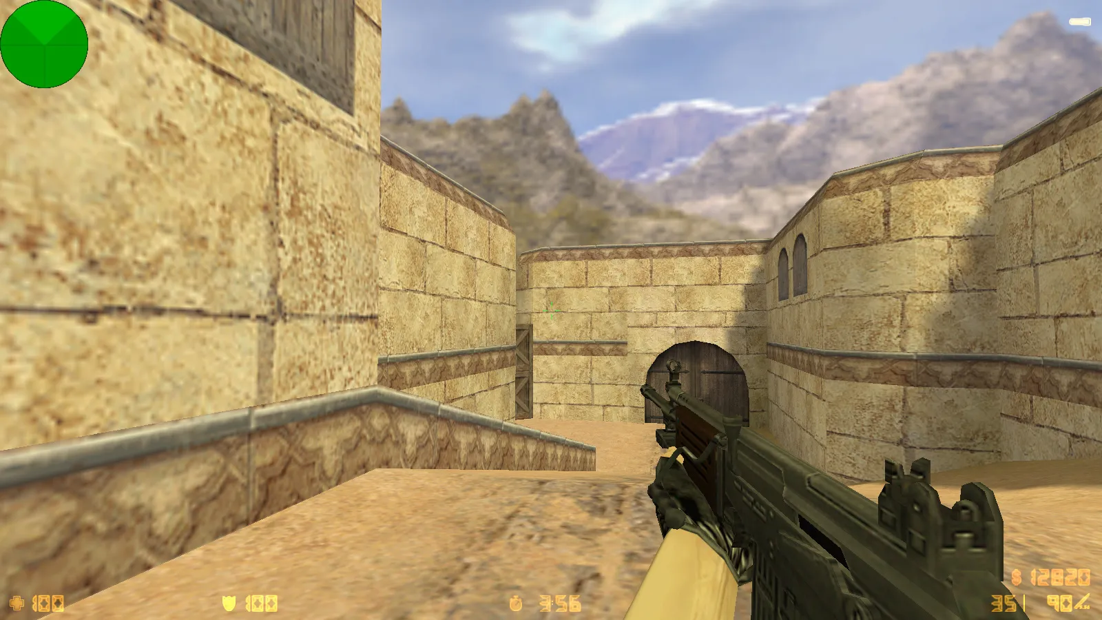 Скриншот  CS 1.6 Extra сборка: 14 черных скинов оружия, тема меню, музыка и оптимизированный config.cfg