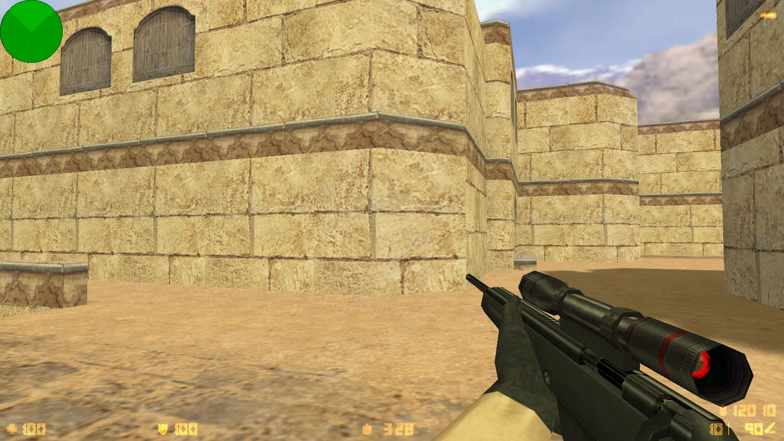 Скриншот  CS 1.6 Extra сборка: 14 черных скинов оружия, тема меню, музыка и оптимизированный config.cfg