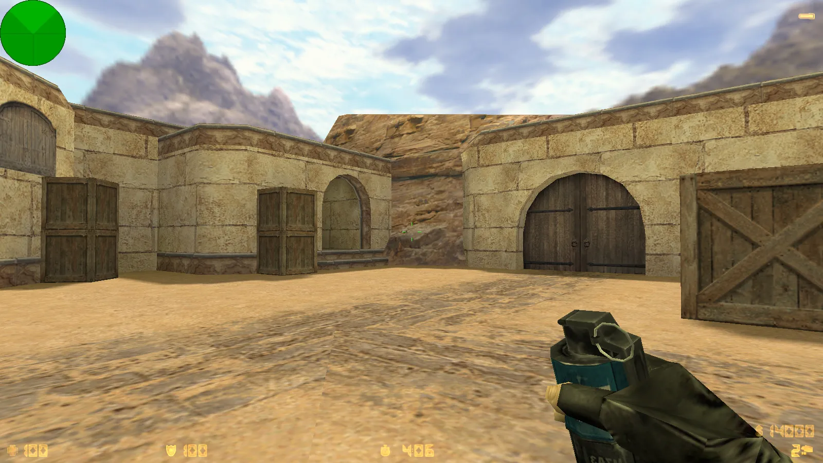 Скриншот  CS 1.6 Extra сборка: 14 черных скинов оружия, тема меню, музыка и оптимизированный config.cfg