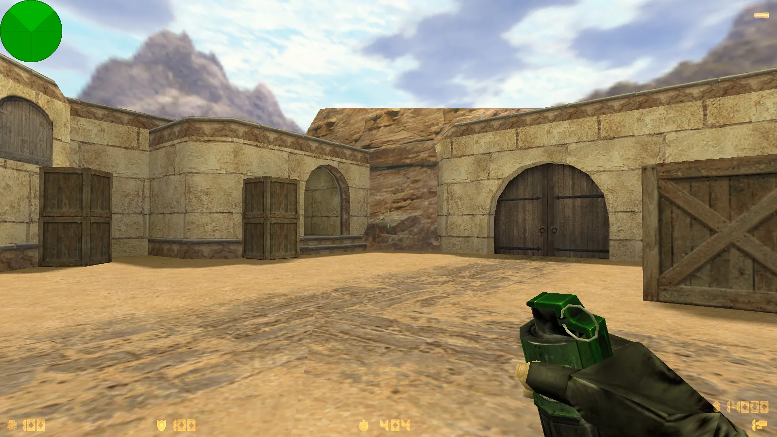 Скриншот  CS 1.6 Extra сборка: 14 черных скинов оружия, тема меню, музыка и оптимизированный config.cfg