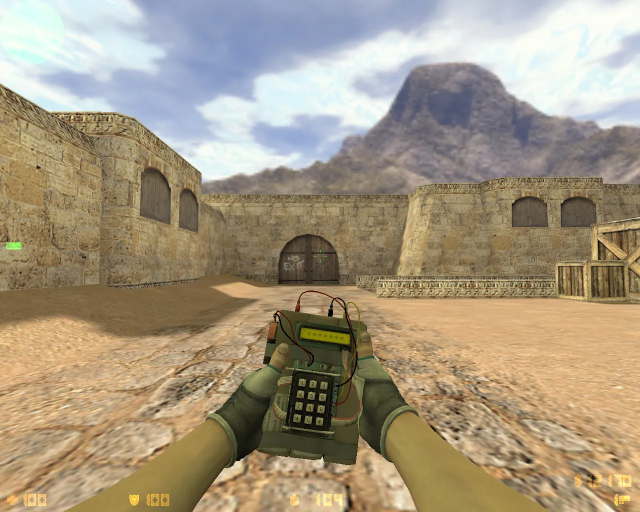 Скриншот  CS 1.6 Extreme: 25 скинов, Cloud9 перчатки, темная тема меню и оптимизированный конфиг для бодрой игры