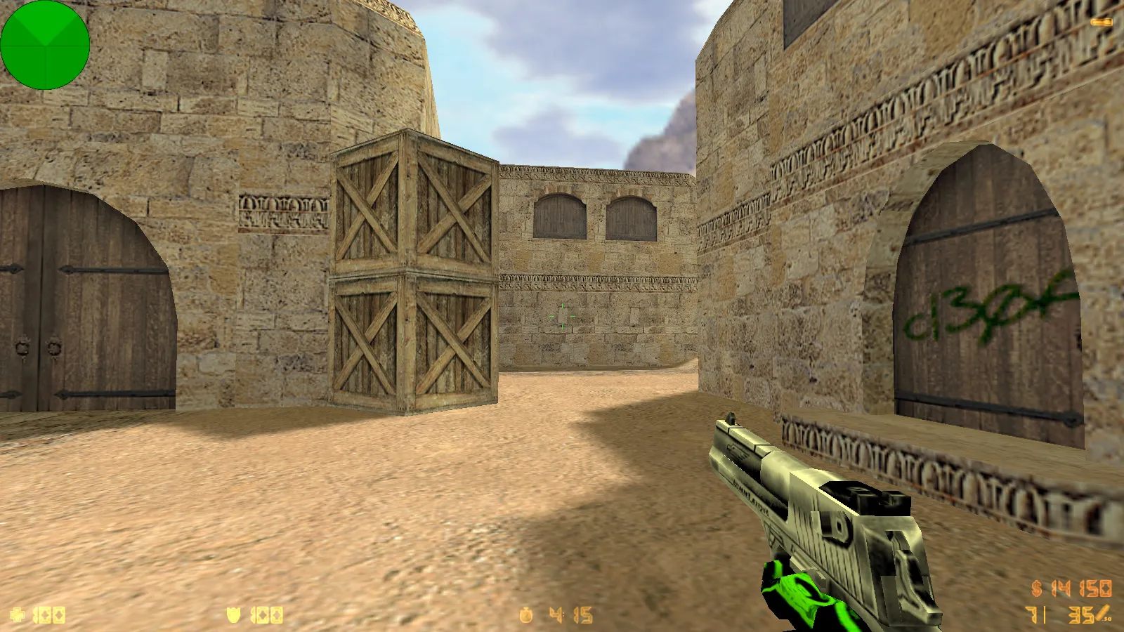 Скриншот  CS 1.6 от EXZO: блогерская сборка с 13 скинами, темным меню, музыкой в главном экране и оптимизированным конфигом