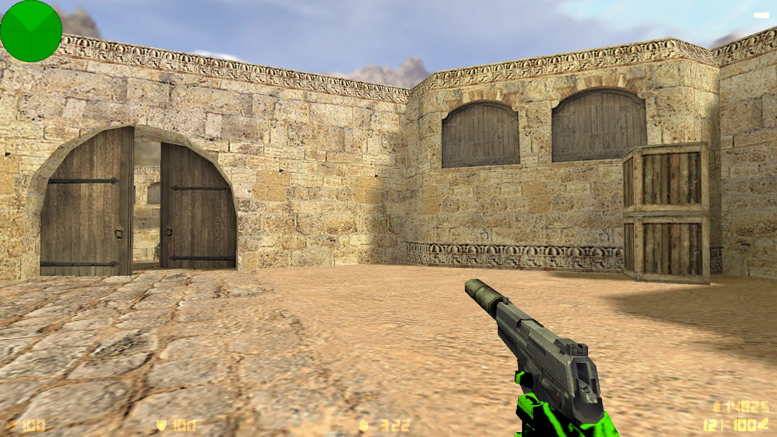 Скриншот  CS 1.6 от EXZO: блогерская сборка с 13 скинами, темным меню, музыкой в главном экране и оптимизированным конфигом