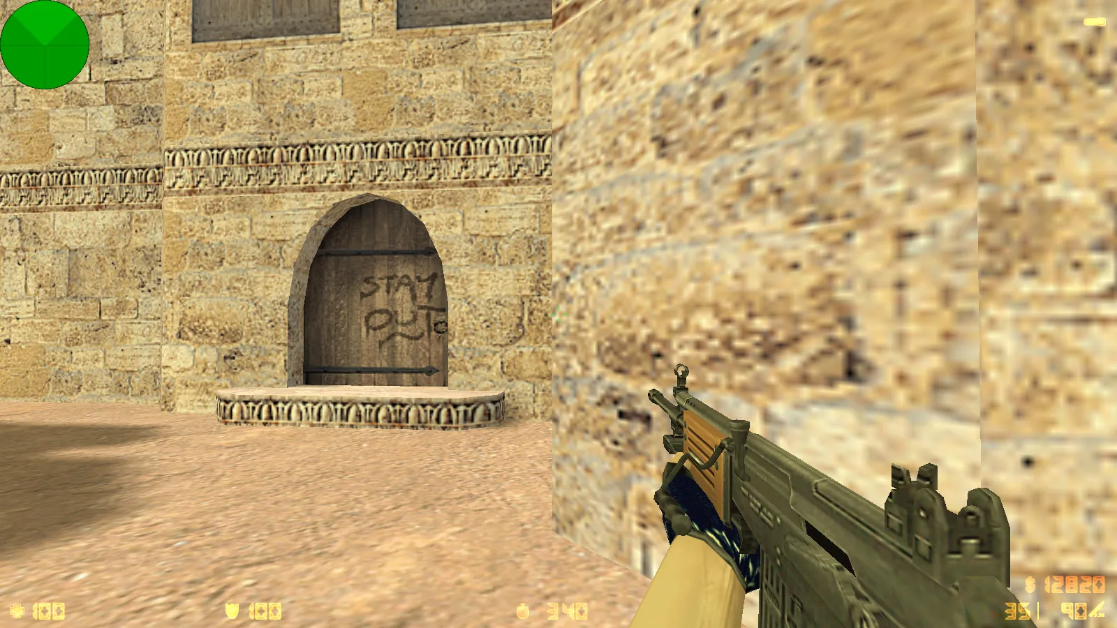 Скриншот  CS 1.6 от Faer Show: сборка с 6 модами, черно-зеленым меню, 30 скинами, музыкой и оптимизированным конфигом