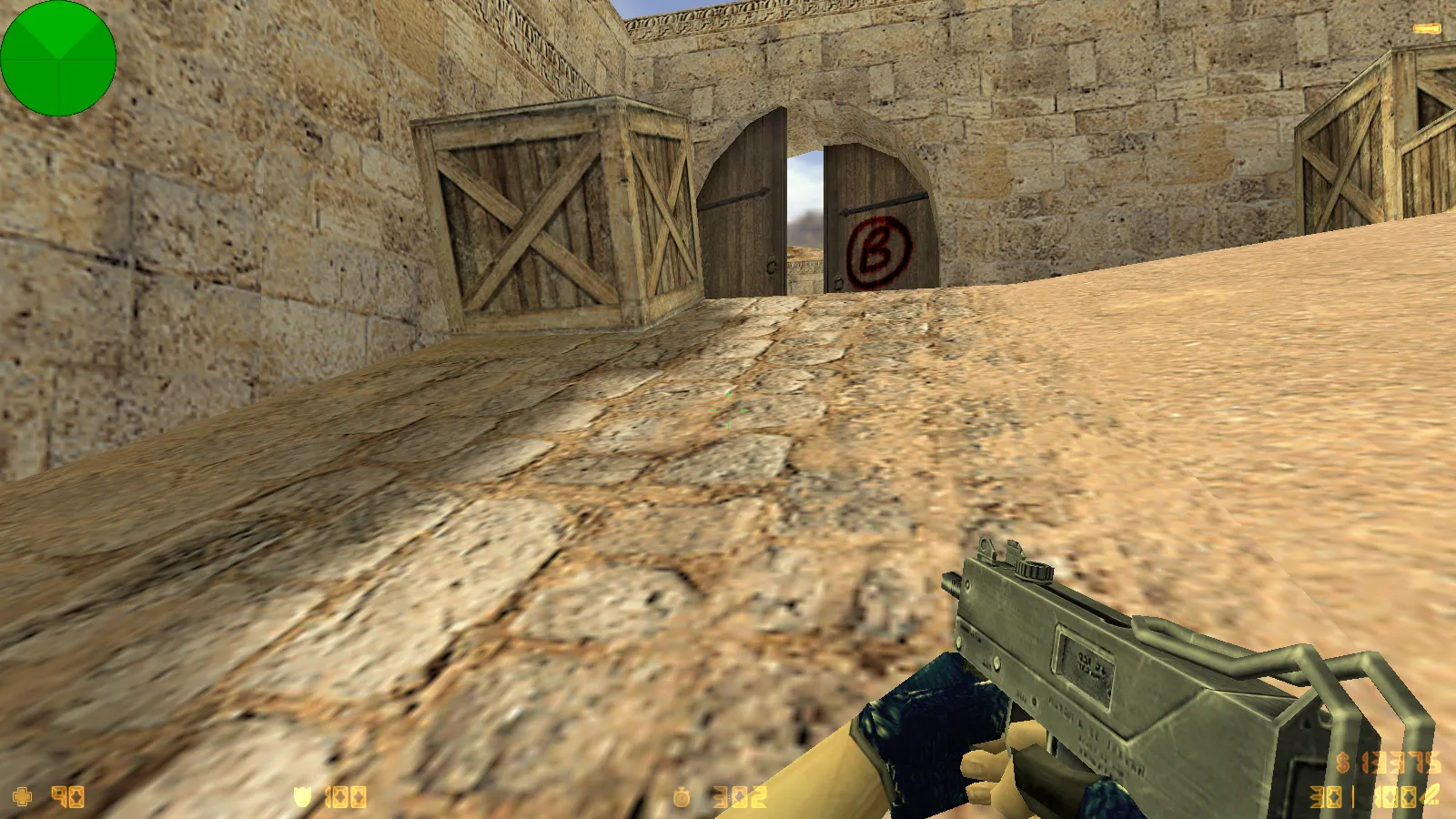 Скриншот  CS 1.6 от Faer Show: сборка с 6 модами, черно-зеленым меню, 30 скинами, музыкой и оптимизированным конфигом