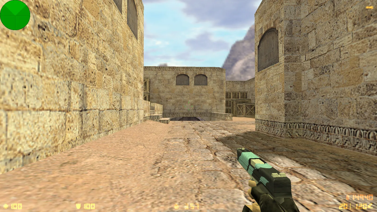 Скриншот  CS 1.6 от Fakst1l — блогерская сборка с 6 апгрейдами: скины, модели, черное меню и оптимизированный конфиг