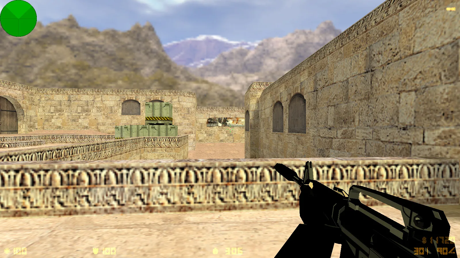 Скриншот CS 1.6 Fall Guys: тематическая сборка с розовым меню, 29 моделями оружия и оптимизированным конфигом