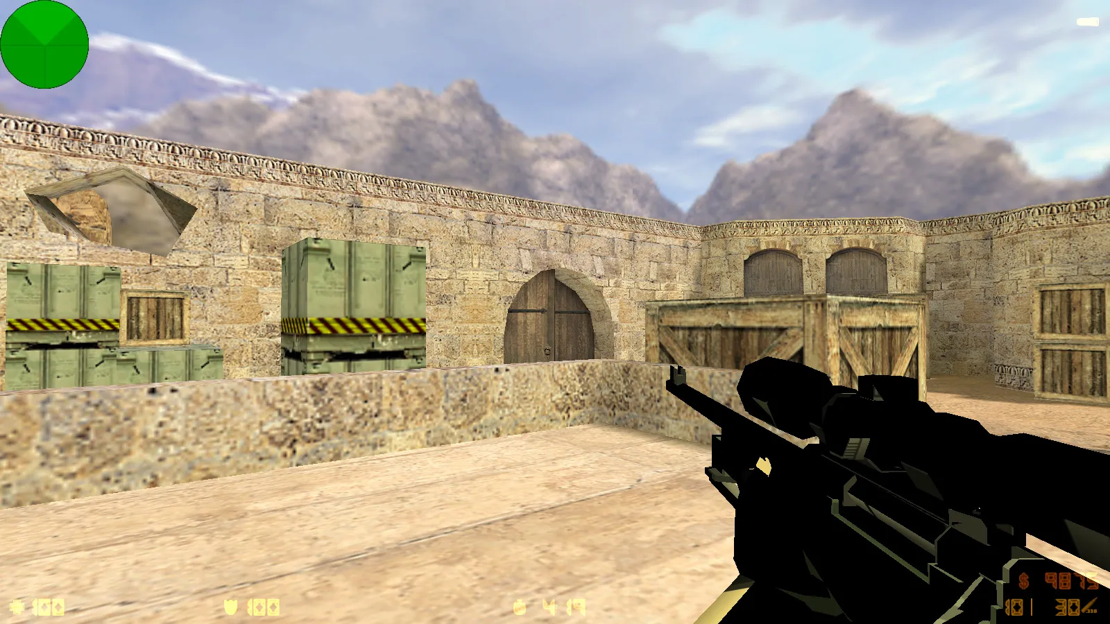 Скриншот  CS 1.6 Fall Guys: тематическая сборка с розовым меню, 29 моделями оружия и оптимизированным конфигом