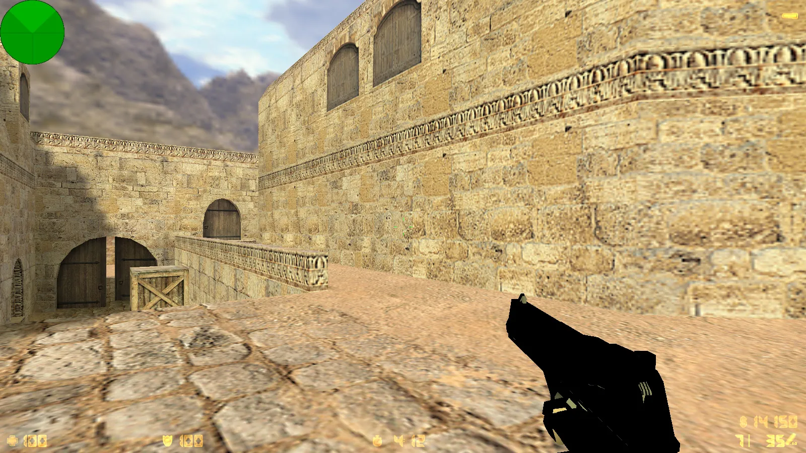 Скриншот  CS 1.6 Fall Guys: тематическая сборка с розовым меню, 29 моделями оружия и оптимизированным конфигом