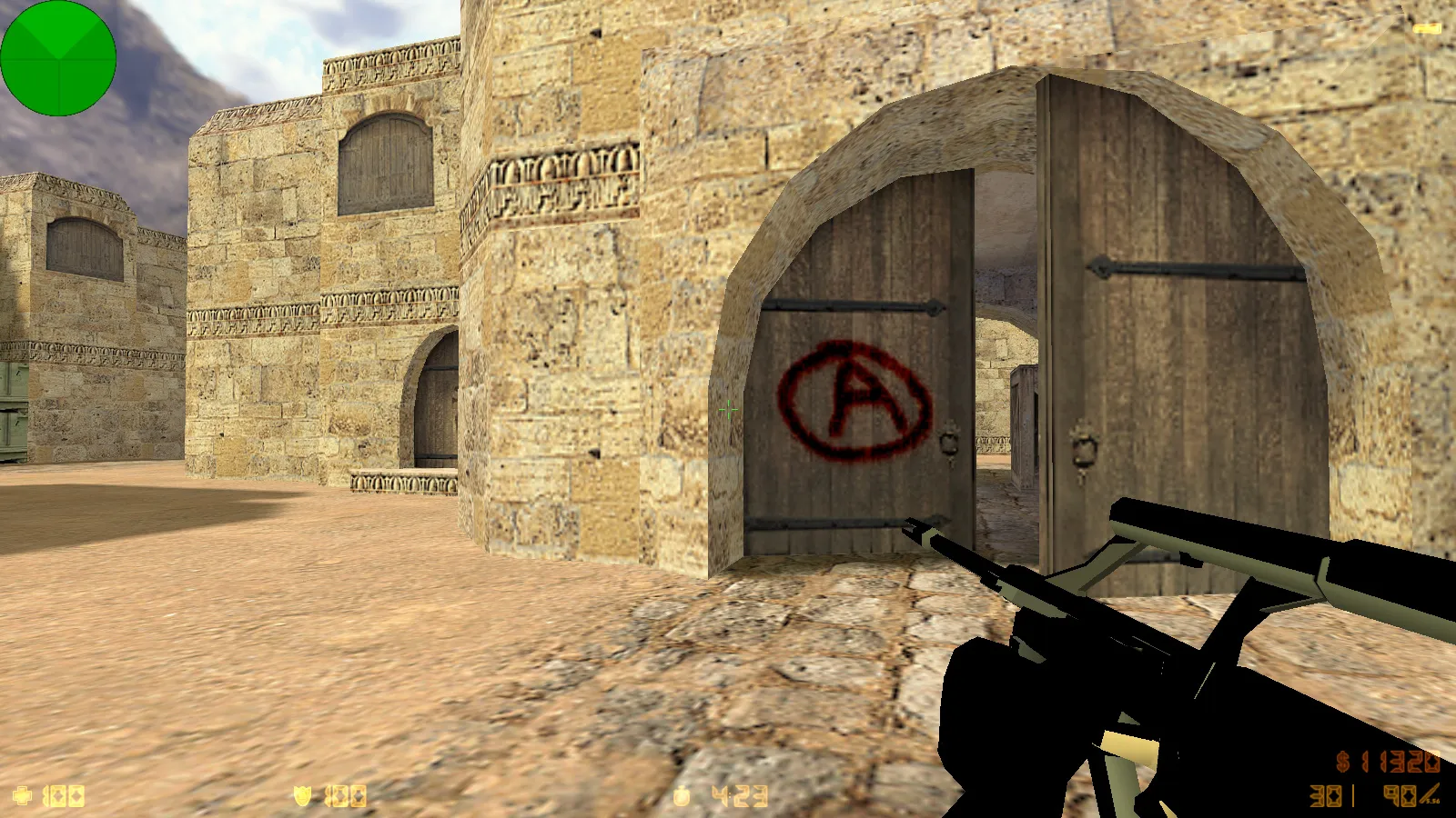 Скриншот  CS 1.6 Fall Guys: тематическая сборка с розовым меню, 29 моделями оружия и оптимизированным конфигом