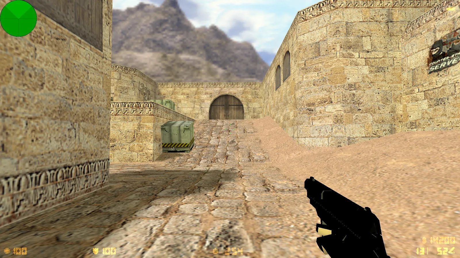 Скриншот  CS 1.6 Fall Guys: тематическая сборка с розовым меню, 29 моделями оружия и оптимизированным конфигом