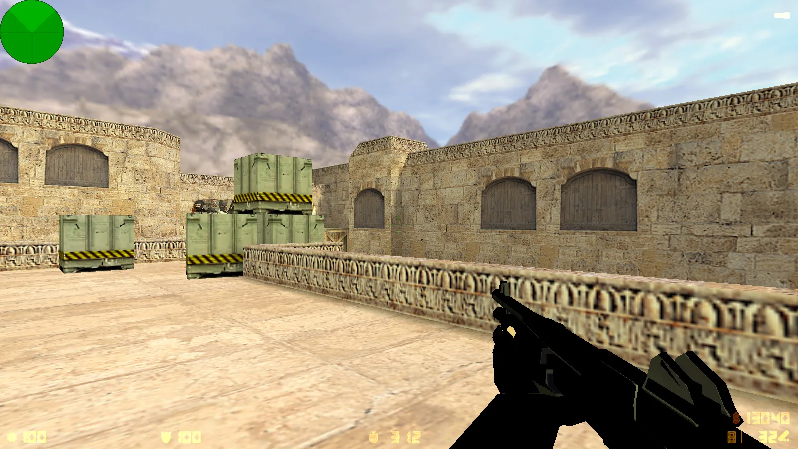 Скриншот  CS 1.6 Fall Guys: тематическая сборка с розовым меню, 29 моделями оружия и оптимизированным конфигом