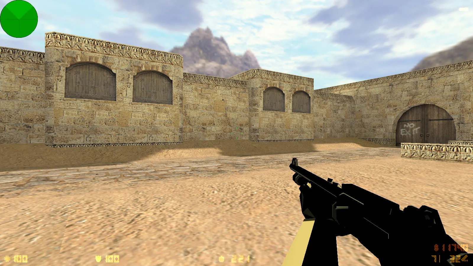 Скриншот  CS 1.6 Fall Guys: тематическая сборка с розовым меню, 29 моделями оружия и оптимизированным конфигом