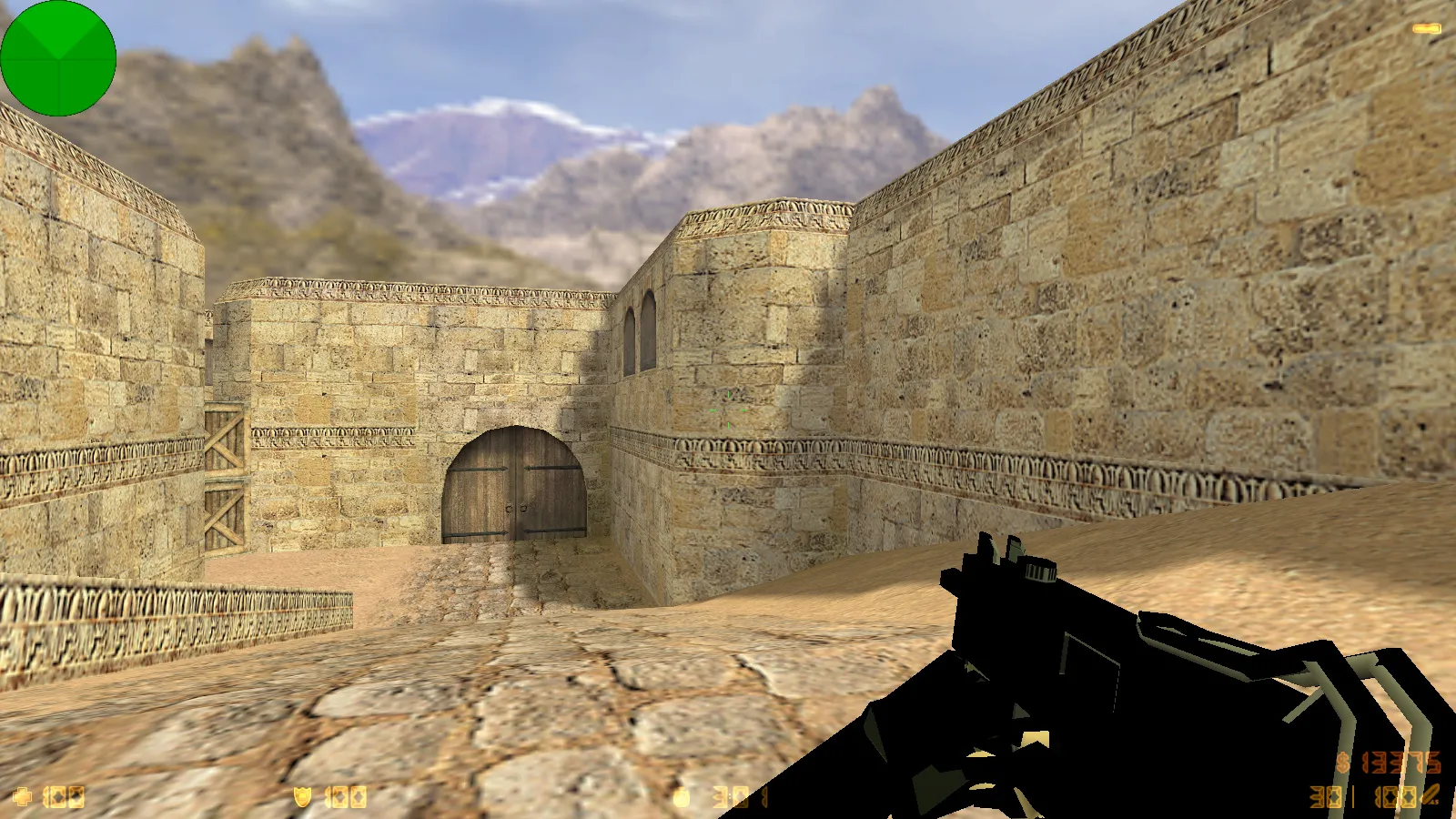 Скриншот  CS 1.6 Fall Guys: тематическая сборка с розовым меню, 29 моделями оружия и оптимизированным конфигом