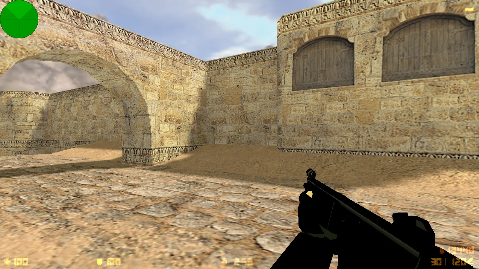 Скриншот  CS 1.6 Fall Guys: тематическая сборка с розовым меню, 29 моделями оружия и оптимизированным конфигом