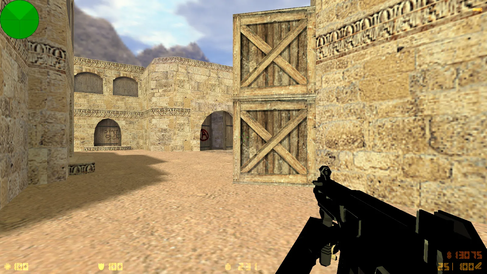 Скриншот  CS 1.6 Fall Guys: тематическая сборка с розовым меню, 29 моделями оружия и оптимизированным конфигом