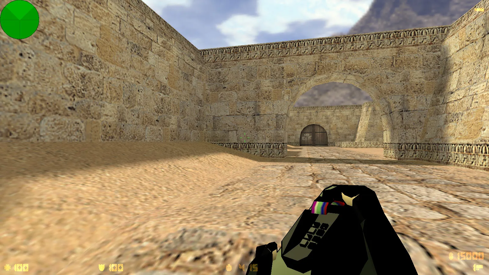 Скриншот  CS 1.6 Fall Guys: тематическая сборка с розовым меню, 29 моделями оружия и оптимизированным конфигом